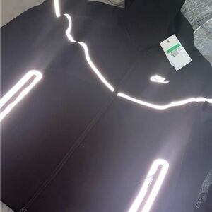 Nike Black Hoodie with Reflective Details